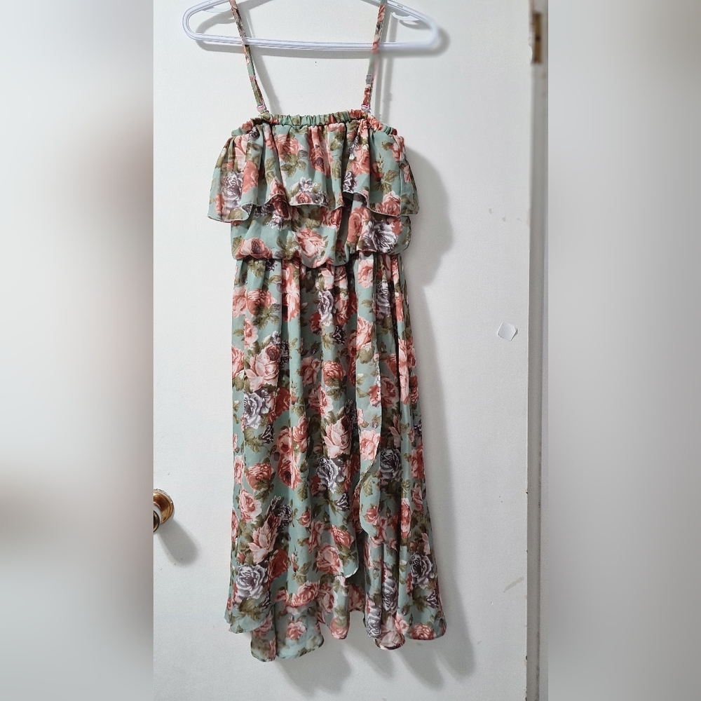 Floral dress size medium